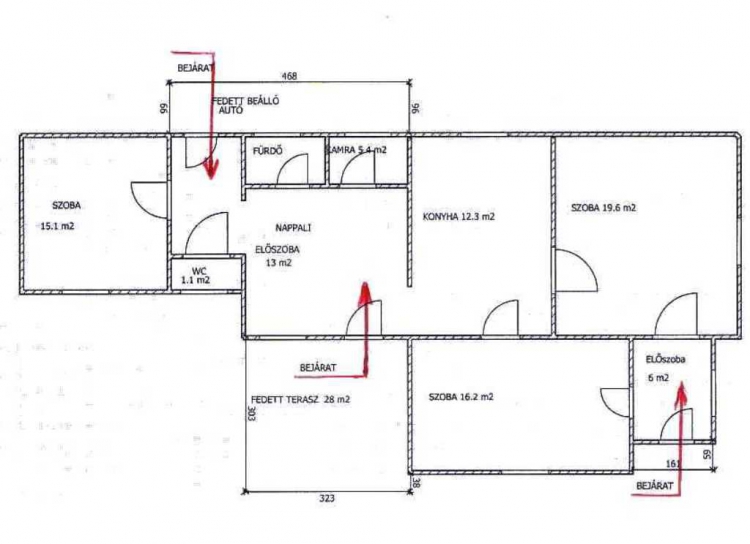 For sale house Alsópetény Zöldövezet 98 m<sup>2</sup> 69.9 millió Ft