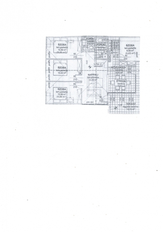 for rent flat Balatonfüred Köztársaság utca 73 m<sup>2</sup> 175 ezer Ft / hó